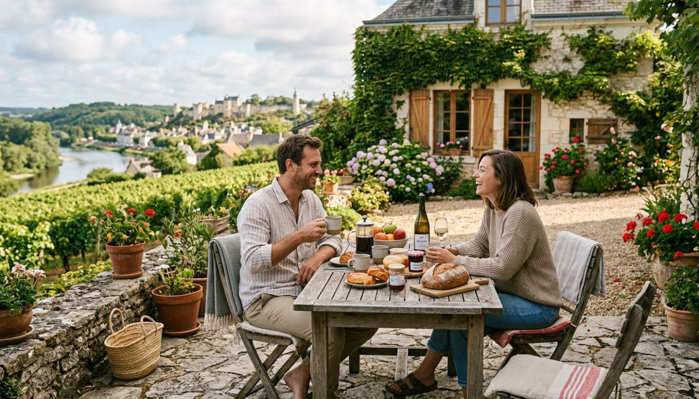 Plongez dans l’authenticité : un week-end en gîte à chinon raconte le val de loire différemment