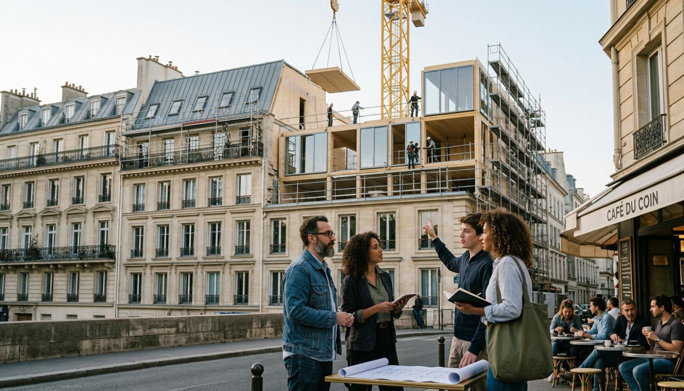 Quand la surélévation transforme la ville : récit d’un chantier atypique